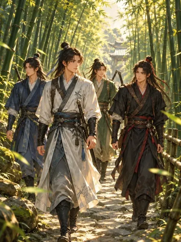 热榜参考剧名《逍遥四公子》示意封面，非本站剧目